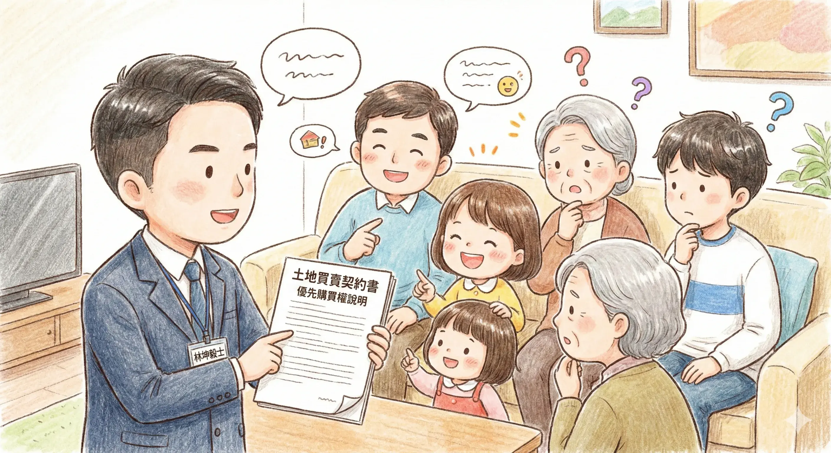 什麼是「優先購買權」？買賣共有土地持分時，地政士提醒的必辦程序