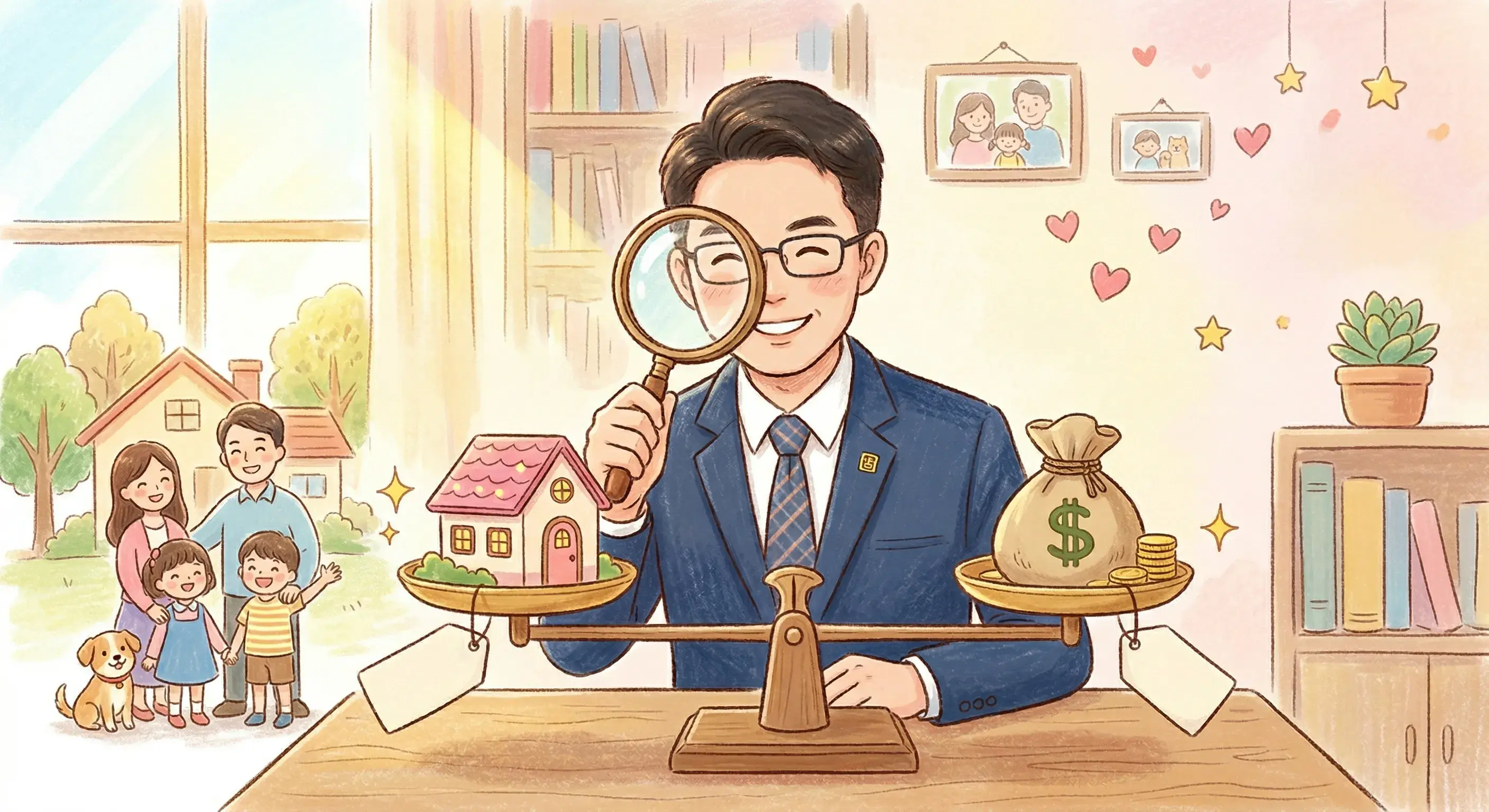 房產傳承的數字遊戲：為什麼贈與稅看「現值」？房貸高於現值是節稅神丹還是查稅紅線？