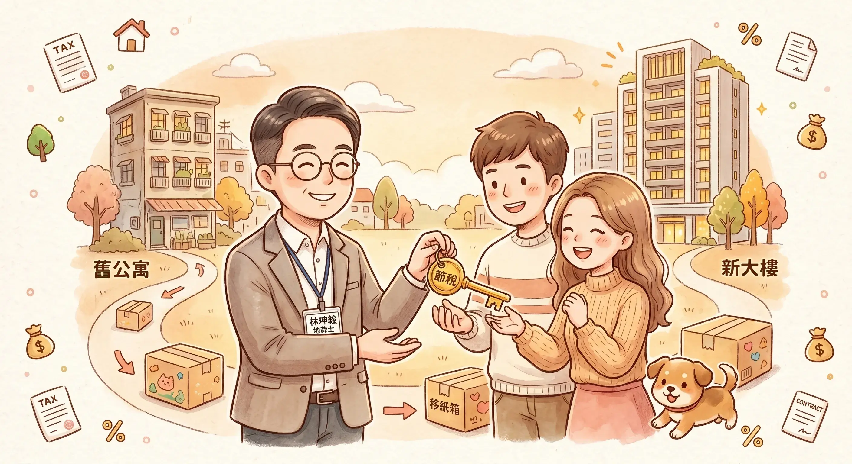 【換屋族必讀】土地增值稅 vs. 房地合一稅：重購退稅深度比較全攻略