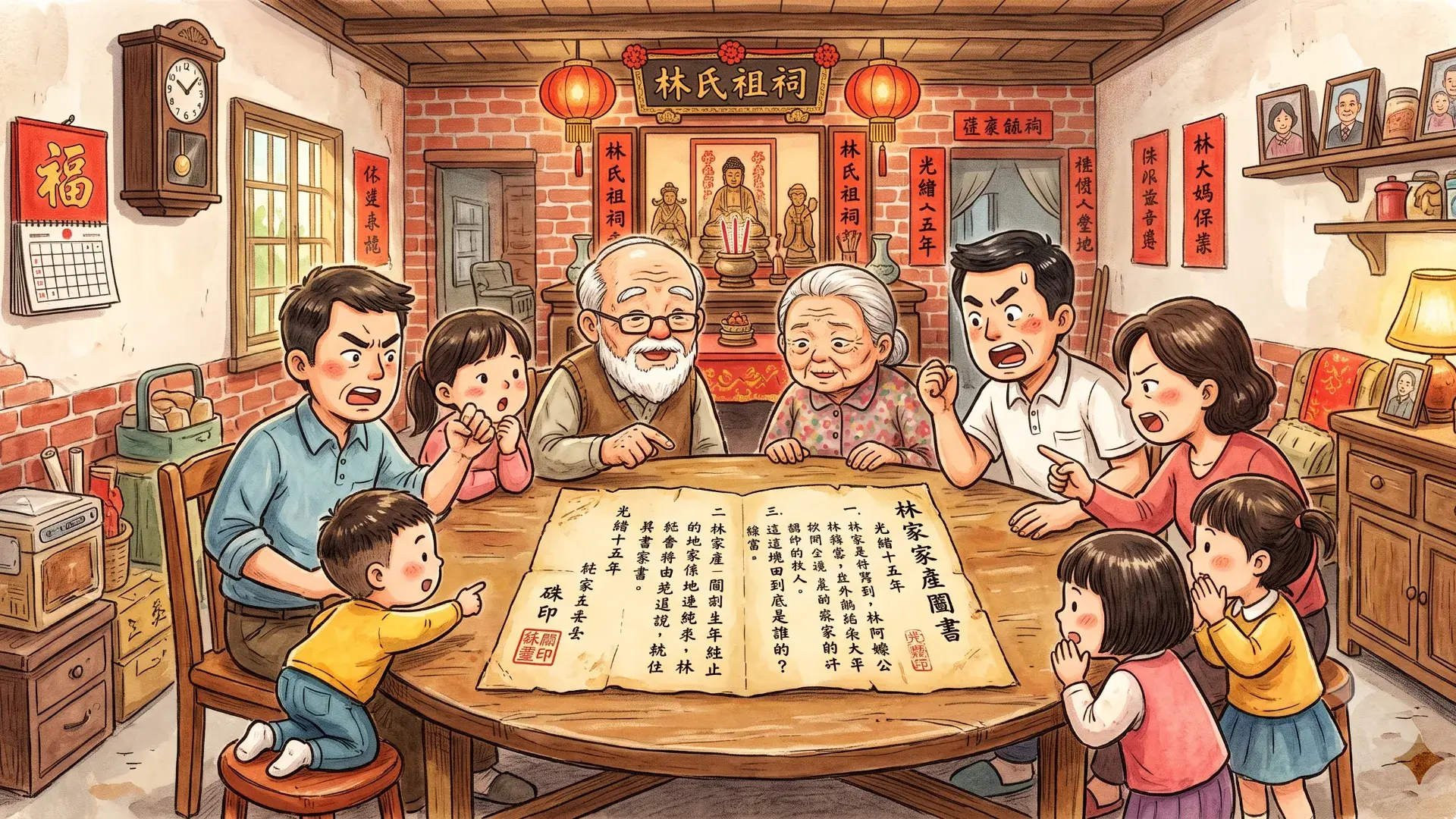 跨越百年的祖產爭奪戰：從「鬮書」看借名登記土地糾紛、繼承訴訟與請求權時效的法律全解析