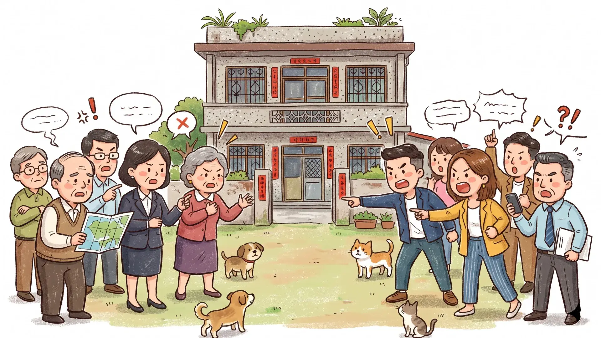 裁判分割 vs. 協議分割：法院裁判分割土地會被賤價拍賣嗎？高資產家族的防禦與獲利策略